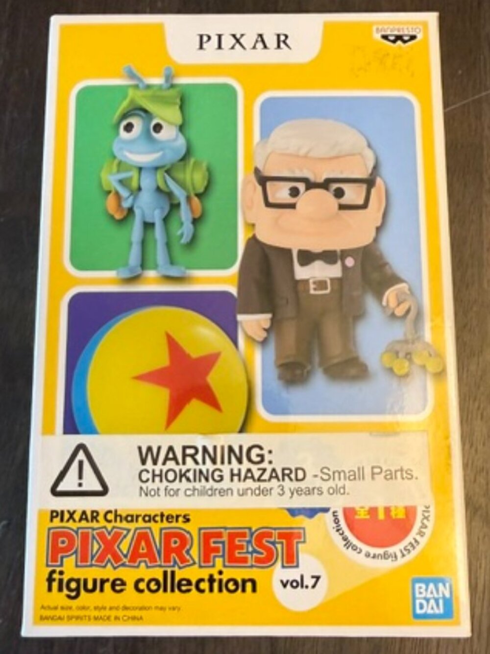 NEW Banpresto Disney Pixar Fest Pixar Characters Figure Collection Vol 7 (Set 3)